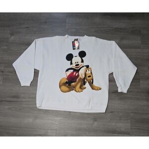 Vintage 90s Mickey Unlimited Sweatshirt Crewneck‎ Jerry Leigh Disney Size L/XL